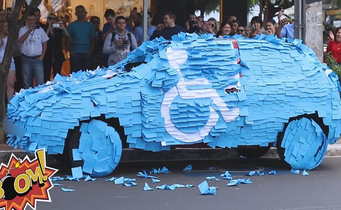 Video: Brazilci si vystřelili z řidiče, který parkoval na místě pro invalidy