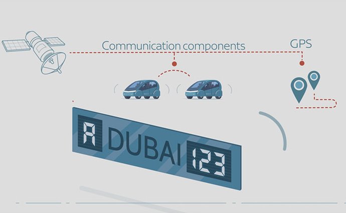 Dubaj prezentuje chytrou poznávací značku. Co všechno umí?