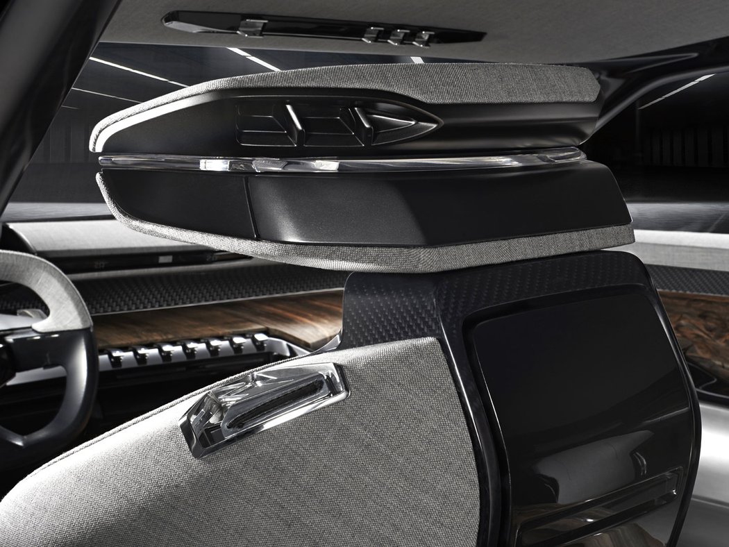 Peugeot Exalt, koncept s karoserií z materiálu Shark skin