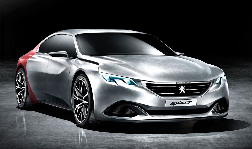 Peugeot Exalt, koncept s karoserií z materiálu Shark skin