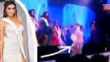 Podívejte se, jak Česká Miss Domanská zakopla na Miss World