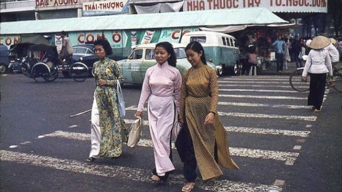 Běžný život v Saigonu během vietnamské války