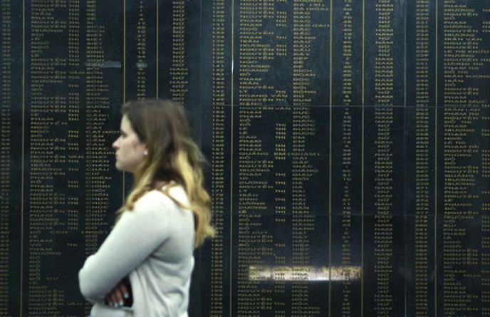 Památník ve Vietnamu nese jména všech obětí řádění amerických vojáků v My Lai