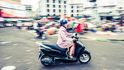 Vietnam je zemí motorek. Jen v Ho Či Minově Městě jich jezdí více než devět milionů.