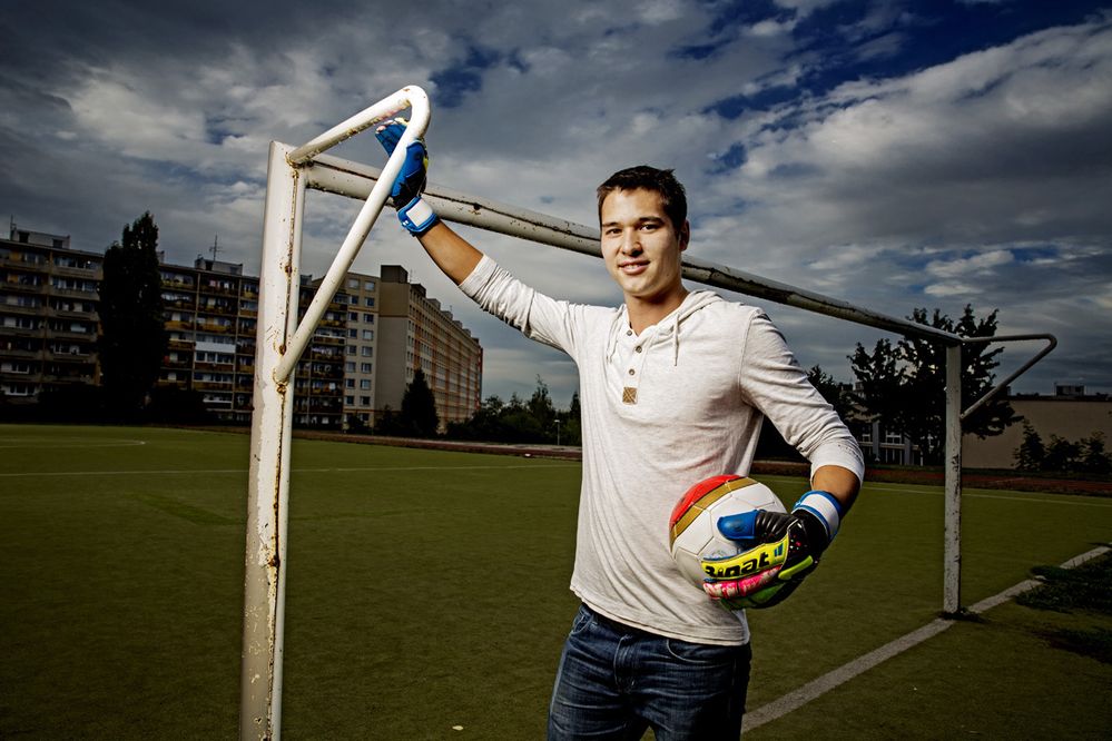 Filip Nguyen, fotbalový brankář, 23 let: “Chci chytat za vietnamskou reprezentaci, ale neumím vietnamsky.”