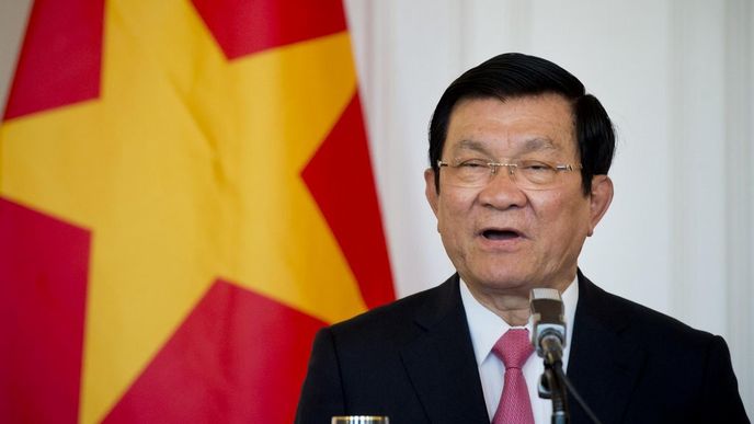 Vietnamský prezident Truong Tan Sang