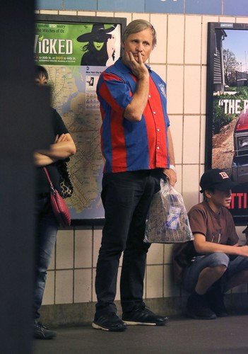 Viggo Mortensen v New Yorku v září 2017
