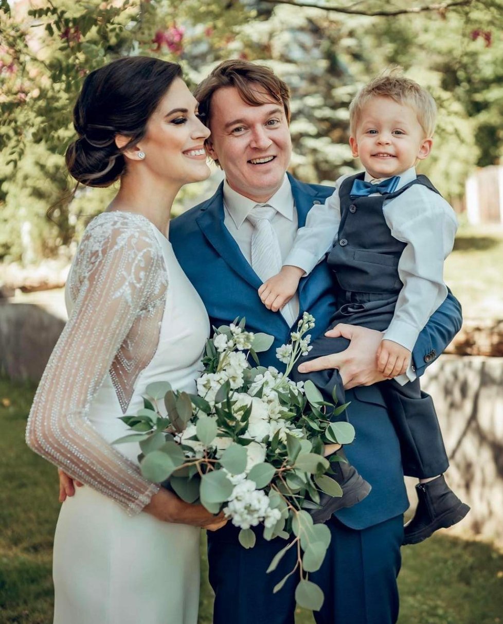 Aneta Vignerová a Petr Kolečko minulý rok nafotili svatební fotky. Tehdy bez skutečné veselky.