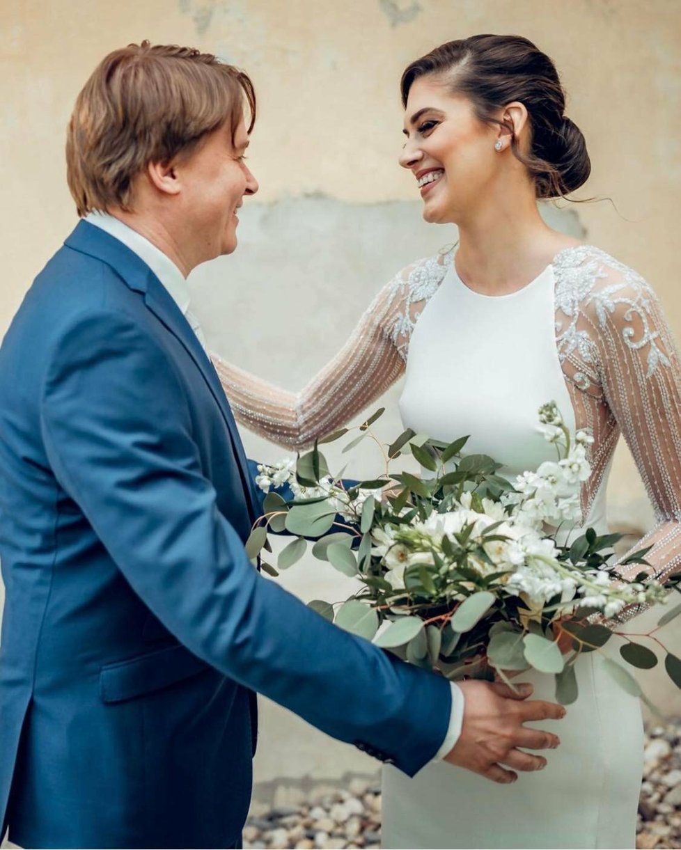 Aneta Vignerová a Petr Kolečko nafotili svatební fotky.