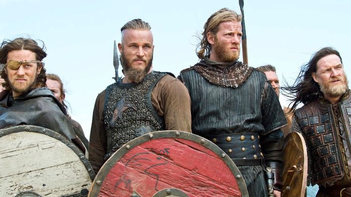 Vikingové, snímek z populárního seriálu.