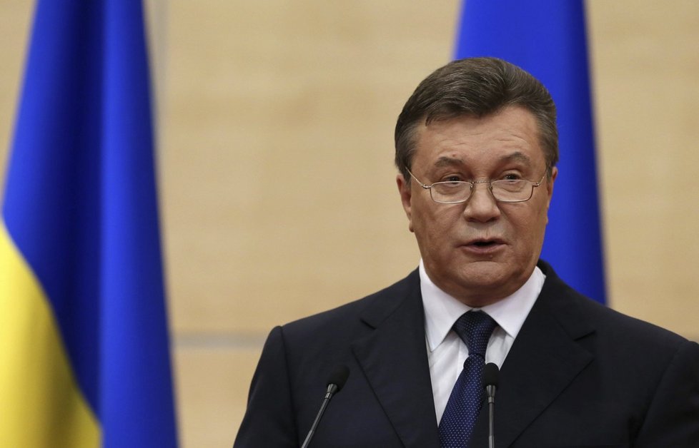 Janukovyč od svého svržení pobývá v Rusku.