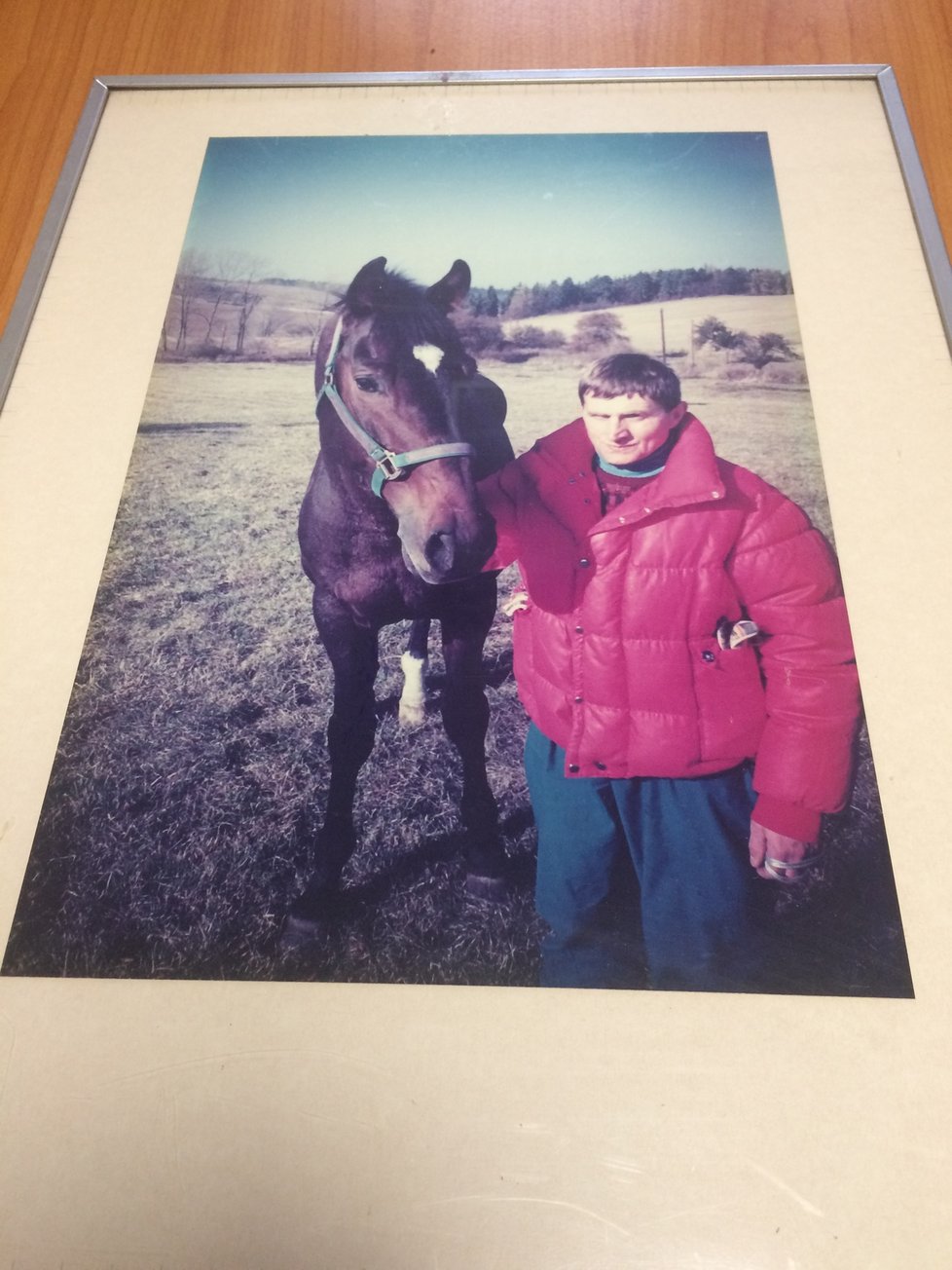 Fotografii slavného hřebce Vronského s ještě slavnějším žokejem Josefem Váňou ve své kanceláři starosta vystavenou nemá. Hledá pro ni vhodné místo.