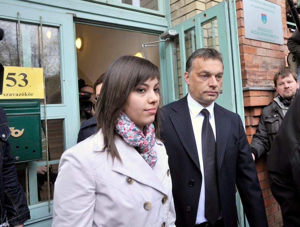 Ráhel Orbánová, nejstarší z pěti dětí Viktora Orbána