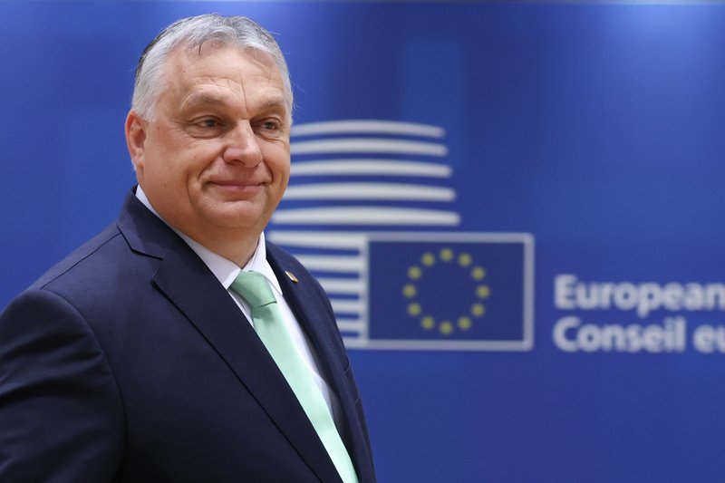 Viktor Orbán na Evropské radě.