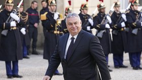 Viktor Orbán na pietě za Jacquesa Delorse (5.1.2024)