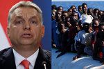 Maďarský premiér Viktor Orbán se opět pustil do EU kvůli uprchlíkům.