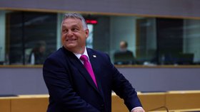 Maďarský premiér Viktor Orbán v Bruselu
