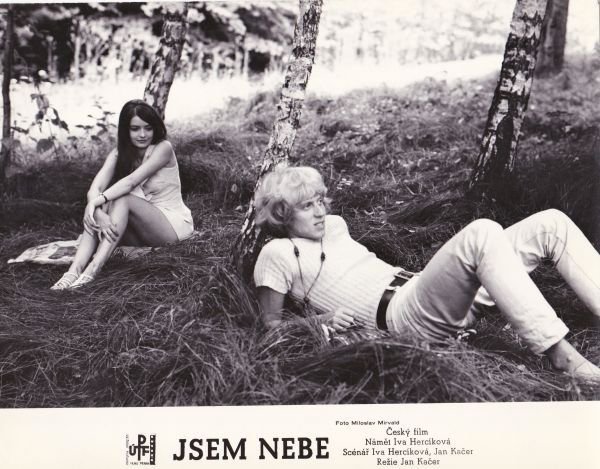 1970 S krásnou Miluškou Voborníkovou ve filmu Jsem nebe.