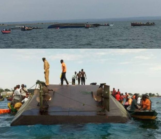 Po převržení trajektu na Viktoriině jezeře zemřelo nejméně 40 lidí.