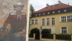 Nenápadná Muchova vila se nachází ve vilové zástavbě Bubenče v ulici V Tišině.