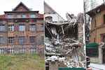 Jednu z Librových prvních architektonických prací začal majitel v roce 2018 bourat bez povolení úřadů.