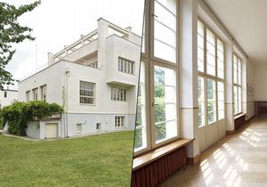 Funkcionalistická vila z roku 1932, dílo proslulého architekta Adolfa Loose, je k pronájmu. Kdo by nechtěl žít v architektonickém skvostu, který má 7 pokojů, 3 koupelny a dokonalý výhled?
