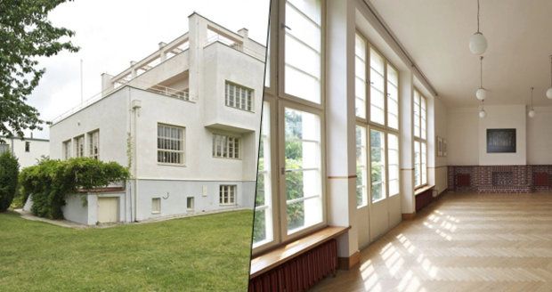 Architektonický skvost k pronájmu: Sedm pokojů ve vile z roku 1932 za 110 tisíc