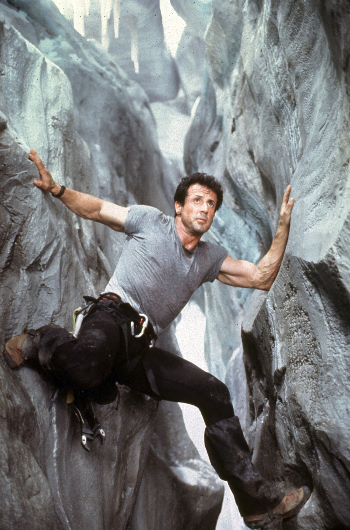 1993 Sylvester Stallone jako Cliffhanger.
