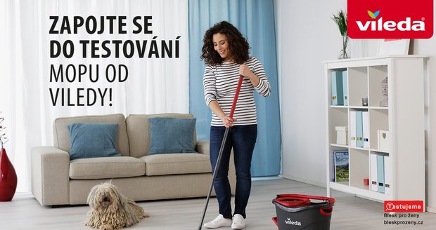 Zapojte se do testování mopu od Viledy!