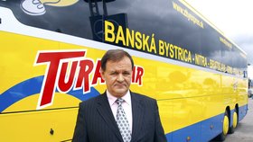 Zemřel majitel autobusového impéria Viliam Turan (†66): Jeho žluté autobusy znal každý