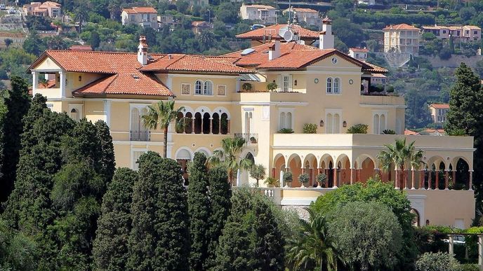 Villa les Cèdres (vila Cedry) na St-Jean-Cap-Ferrat