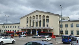 Letiště ve Vilniusu.