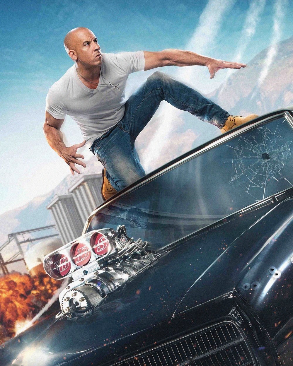 Vin Diesel je hlavním tahounem filmu Rychle a zběsile