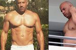 Vin Diesel zfotrovatěl a přišel o břišní pekáč.