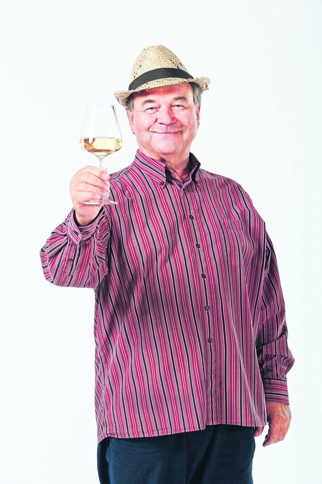 Václav Postránecký (72) alias Bedřich Pavlíček. 2014: Herec si nejvíc oblíbil fialovou košili s proužky i slaměný klobouk. V zamilovaném kousku se také nechal vyfotit na promo fotografie k seriálu.