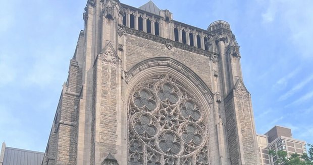 Kostel svatého Vincence Ferrerského na Manhattanu.
