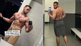 Herec Vincent Navrátil zveřejnil na instagramu odvážnou fotografii.