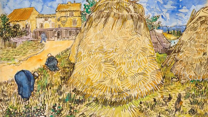 Obraz Snopy od Vincenta Van Gogha se prodal v přepočtu za 792 milionů korun