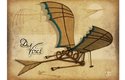 Letoun Pták: závěsný kluzák. V roce 1496 tento nebo podobný létací stroj vynálezce vyzkoušel, letoun však nebyl funkční