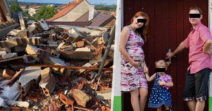 Rodina Maradových přišla o střechu nad hlavou a o vinici.