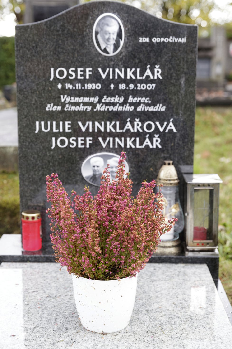 Hrob Josefa Vinkláře