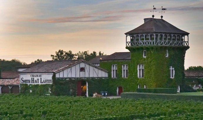 Vinné lázně Château Smith Haut Lafitte