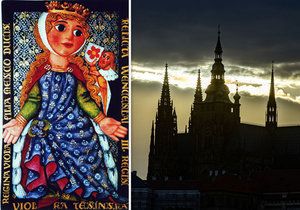 Viola Těšínská se v 15 letech provdala za českého krále Václava III. a odstěhovala se za ním do Prahy. O rok později už byla vdovou a musela se z Hradu zase stěhovat. Vyhlášená krasavice neměla lehký život.