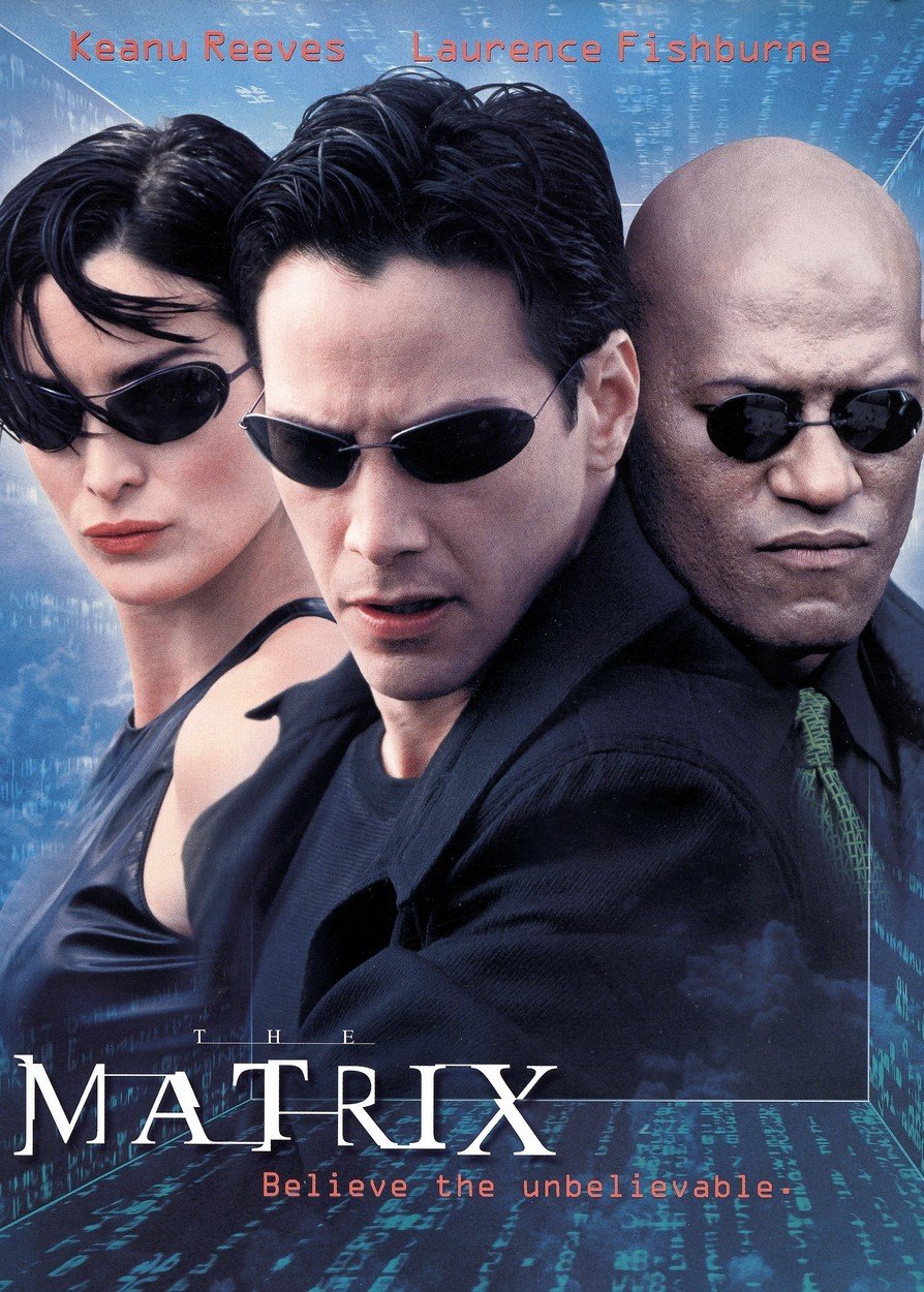 Matrix - Keanu Reeves jako Neo a Laurence Fishburne jako Morpheus