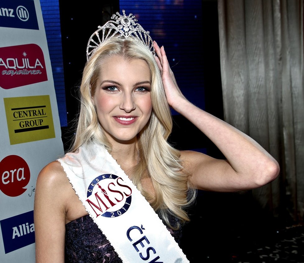 Jitka Nováčková v roce 2011 vyhrála titul Česká Miss.