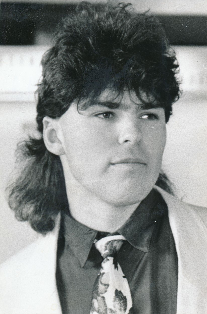 Jaromír Jágr a jeho pověstný účes mullet