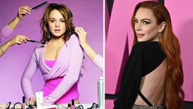 Protivný sprostý holky se vrací po 20 letech v novém kabátě! Jak se po letech změnila Lindsay Lohan?