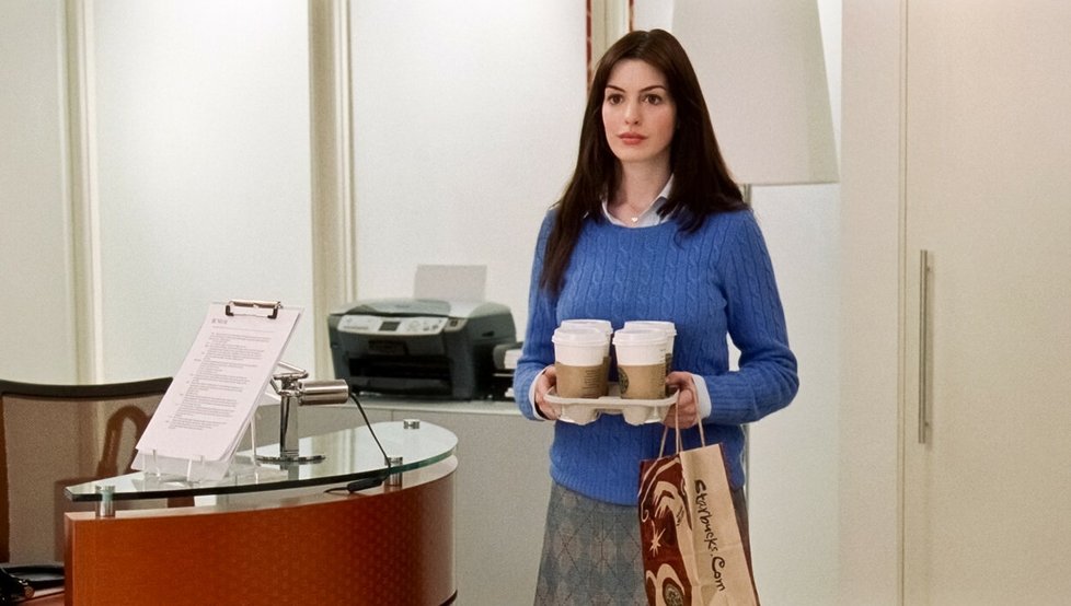 Anne Hathaway v Ďábel nosí Pradu