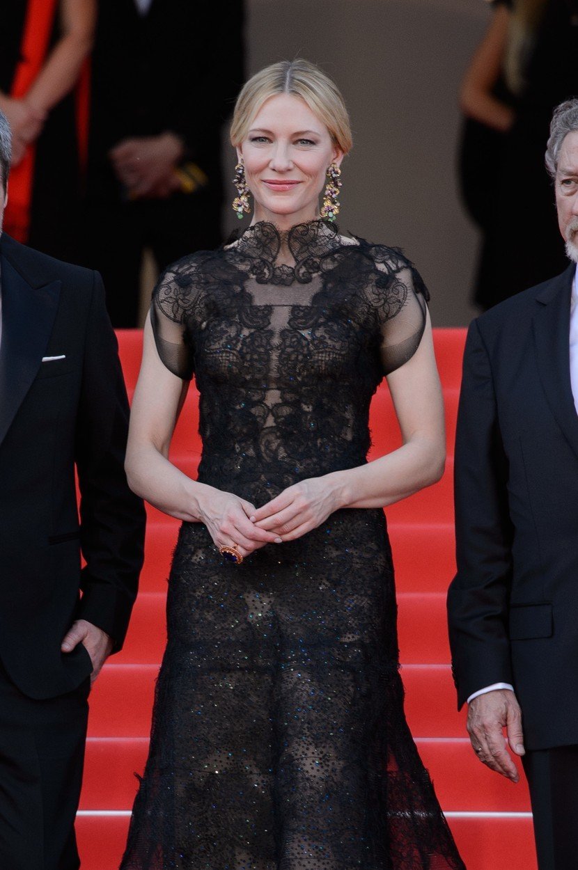 2018 - Cate Blanchett na filmovém festivalu v Cannes.