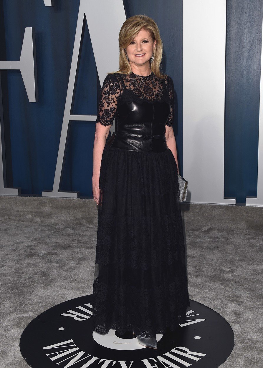 2020 - Arianna Huffington na  Vanity Fair Oscar Party.